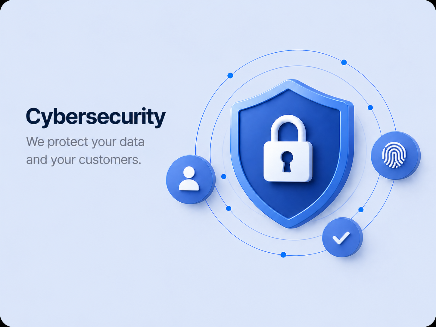 Cybersecurity service illustration