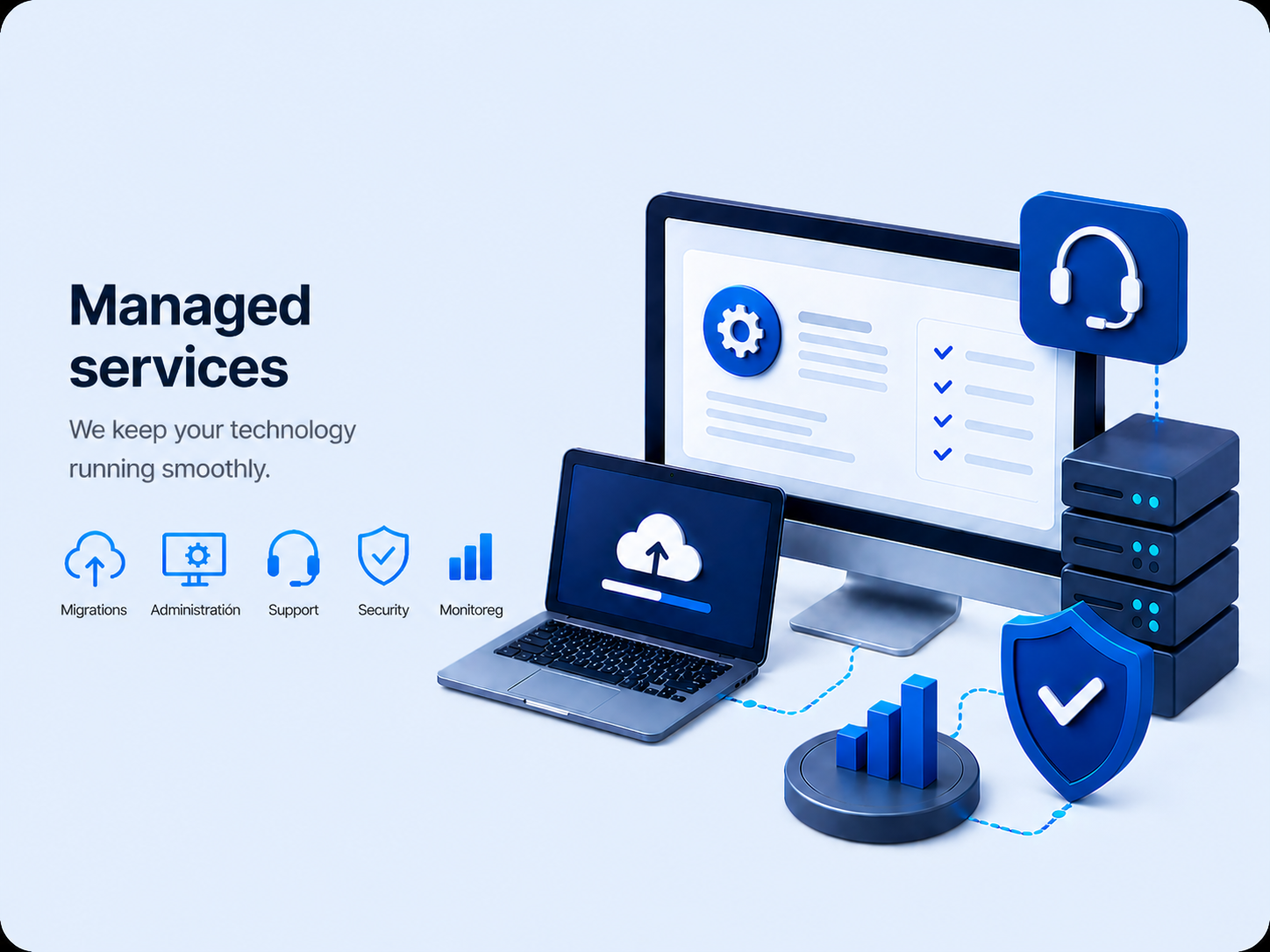 Managed services illustration